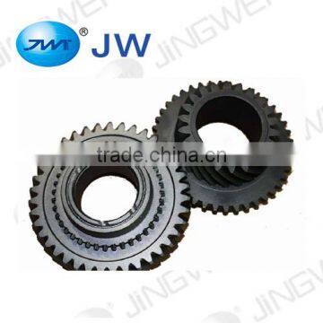 Raw steel materail auto parts transmission cylindrical gears spur gear spare parts car gearbox power parts