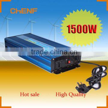 Chenf 1500W High Quality DC to AC Solar Power System City Electricity Complementary Inverter With Charger