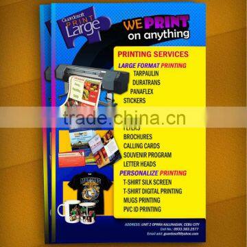 Flyer printing advertising for Beijing expo