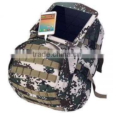 Tourist Camo Solar Bag for Outdoor photo-2