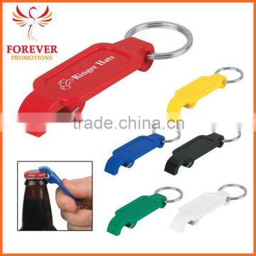 Chinese Supplier Wholesale Slim Beer Bottle Opener Key Ring Keychain