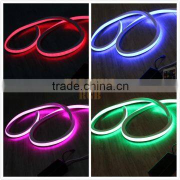 50m roll 24 Volt square rgb neon led flexible for commercial