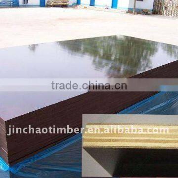 18mm one time hotpress black / brown / red film faced plywood for concrete formwork