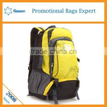 Wholesale teenage backpack two sided shoulder bag with custom logo