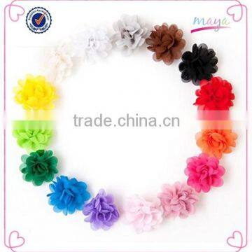 Lovely Chiffion flowers clips(approved by BV)