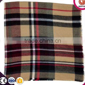 2015 New Women's Cozy Tartan Scarf Wrap Shawl Plaid Checked Pashmina photo-3