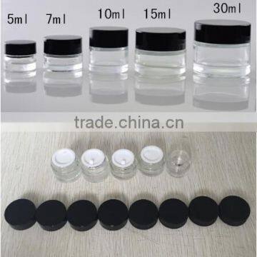 5g 10g 15g 20g Food-grade Smaller Honey Glass Bottle Best Container for Wax Concentrate photo-2
