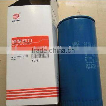 Weichai Power Engine Parts 61000070005 Weichai Truck Oil Filter photo-4