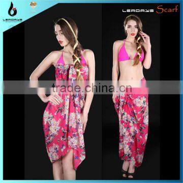 butterfly printed beach towel sarong pareo                        
                                                Quality Choice