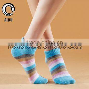 Colorful Stripe Five Toe socks