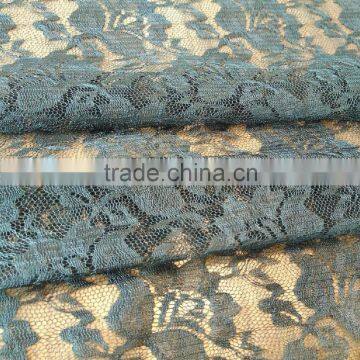 Lady dress lace fabric textile factory spandex huzhou good garment market