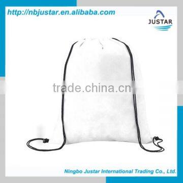 Promotional Gift Bag Use210D Polyester Cheap Strong Drawstring Backpack Bags photo-6