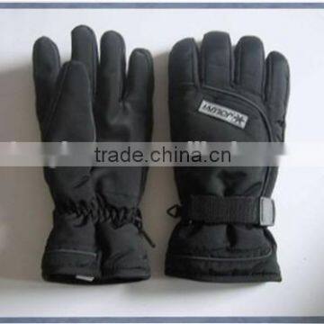 Good quality Nylon Mesh Waterproof Ski Gloves custom ski sport gloves