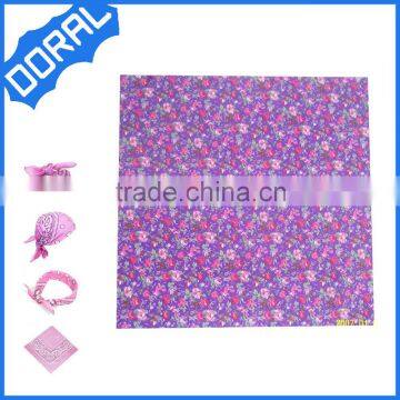 Factory Direct Sales of High Quality Environmentally Friendly Organic Soft 100% Cotton Bandana photo-2