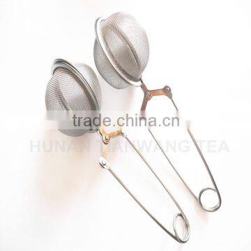 Stainless steel ball tea strainer / Snap spoon tea infuser