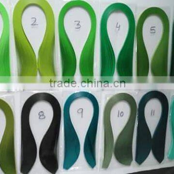 single colored quilling paper strips in various colors and sizes for quilling crafters, paper craft stores, quilling paper stri