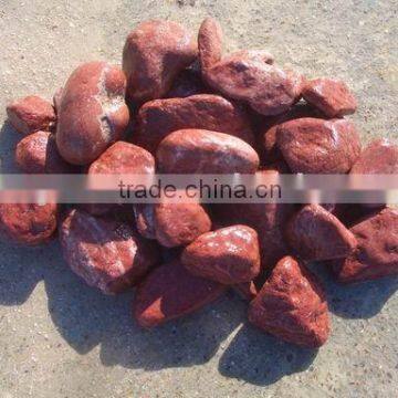 tumbled red cobble