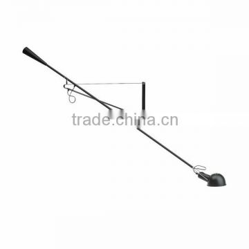 0815-2 tapered counterweight counterbalanced painted steel stem towering pinned to a wall Wall Lamp light                        
                                                Quality Choice