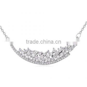 21062 Latest Design 18k Gold Plated Bridal necklace Fashion