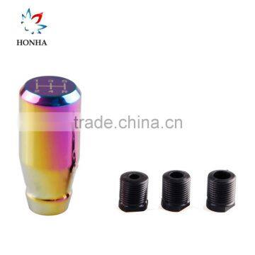 High Quality Universal Neo Chrome Aluminum Five Six Speed Shift Racing Car Gear Lever Knobs Quality Choice photo-3