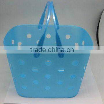 plastic basket with double handle