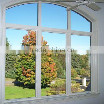 PVC Frame Arched Casement Window