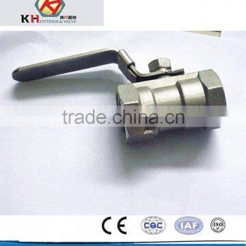 STAINLESS STEEL AISI 316 1000PSI BSP 1 PC BALL VALVE