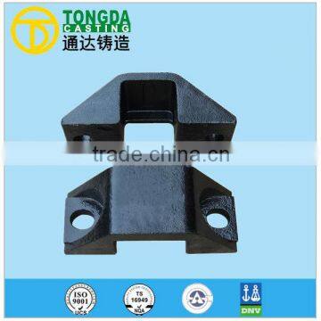 ISO9001 China Authorized Auto Parts Railway Casting Components