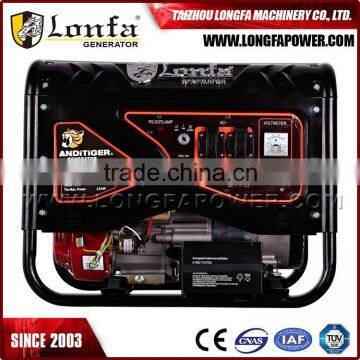 Taizhou China Generator Set 6.5HP 2KW Gasoline Genertor Silent Type Gas Generator Price