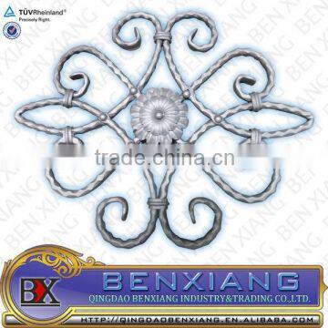 wrought iron factory made metal decorative parts iron rosette