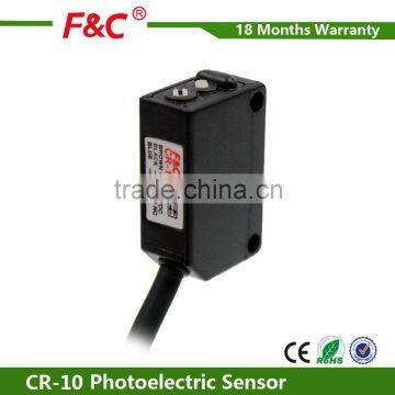 Small Square 12-24V dc Diffuse Photoelectric Sensor With CE photo-1