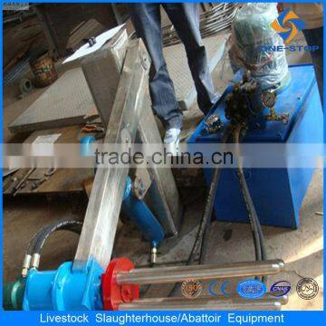 stainless steel sheep hide skinning machine