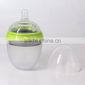 BPA free innovative products infant feeder feeding bottle silicone baby product