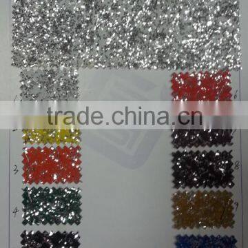 glitter leather fabric with high quality and good price