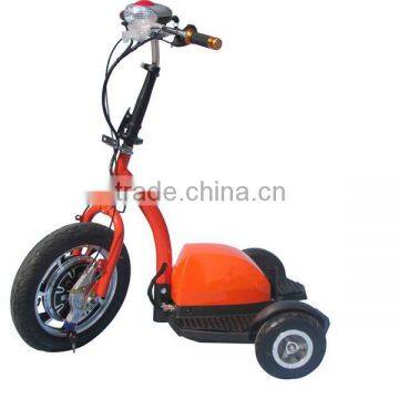 2015 Foldable One Front 16inch Wheel, 2 Back 8 Inch Wheel, Three Wheel Electric Scooter photo-2