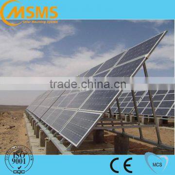 CE certificate ground solar pv mounting system for solar panel