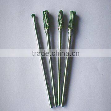 1 PC TUNGSTEN CARBIDE ROTARY BURR 6mm SHANK