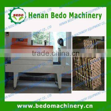 hot selling PE film heat shrink packing machine for charcoal rods or wood briquettes