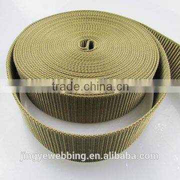 good abrasion resistance plain woven durable nylon webbing for wholesale