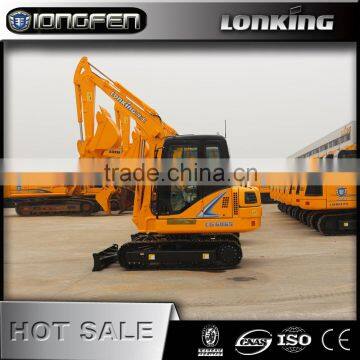 LG6065E Lonking brand new style wide;y used new 6 ton excavator for sale with low price