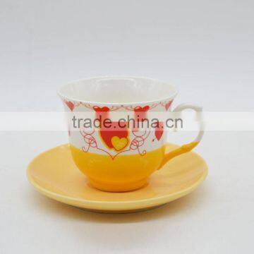 Ceramic Mug and Saucer Tea Cup Coffee Cup for Homeuse photo-6
