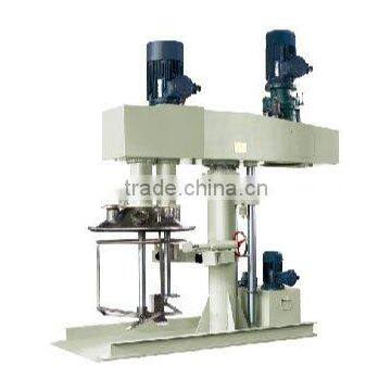 Dual shaft agitating machine