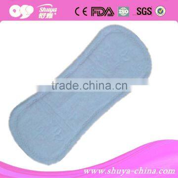 155mm perfumed panty liner buterfly embossed breathable