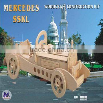 Wooden Puzzle design Mercedes SSKL Puzzle