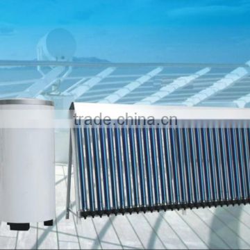 balcony collector with heat pipe