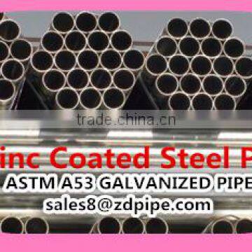 EN10219 DN150 6'' Q195 Q235 Hot dip Galvanized Round ERW Mild Steel Pipe