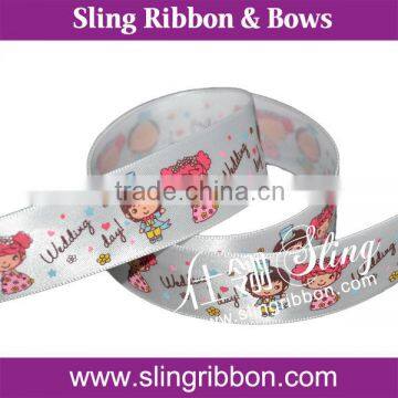 Hot Sale Printed Wedding Ribbons