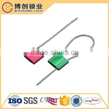 Aircraft use keyless cable wire seals