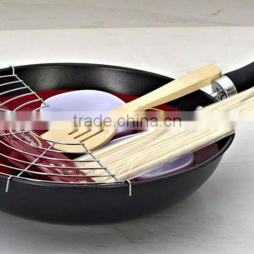 carbon steel kitchen accessories chinese woks