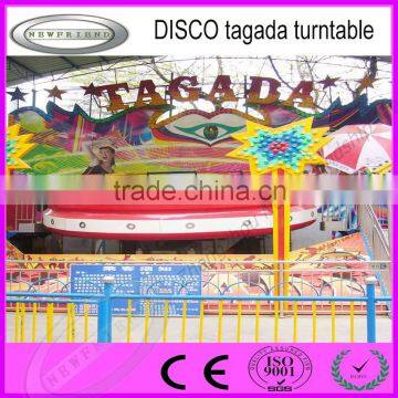 China Amusement Outdoor playground theme park amusement ride disco tagada turntable